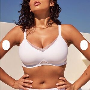 2 Honeylove Crossover Bras , White and Sand Color